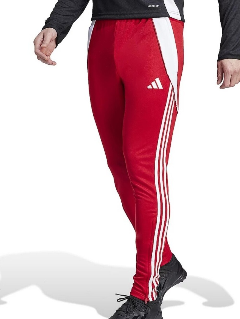 Adidas Tiro24 Tracksuit Soccer Training Pants- Team Power Red 2/White